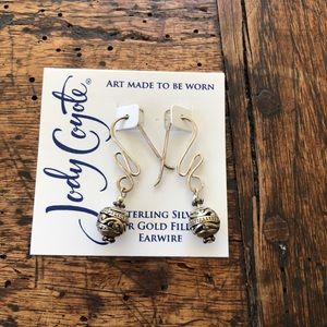 Jody Coyote Sterling Earrings